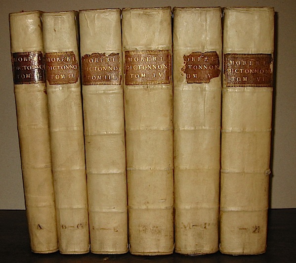 Louis Moréri Le Grand Dictionnaire 1740 Basle Brandmuller